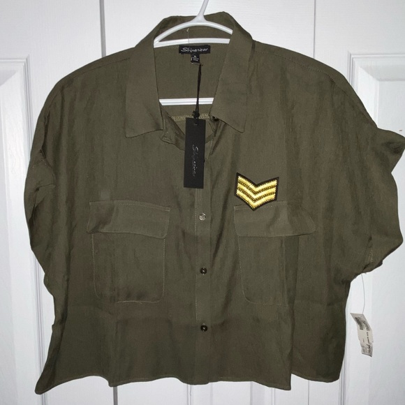 Cropped Blouse - Picture 1 of 5